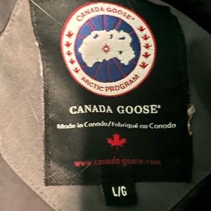 Women’s large Canada goose parka